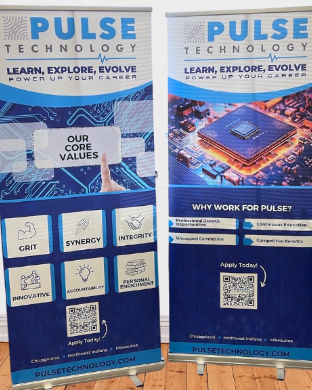 Signage for Pulse Technlogy