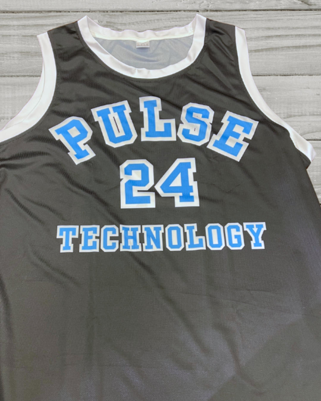 A branded jersey created for Pulse Technology