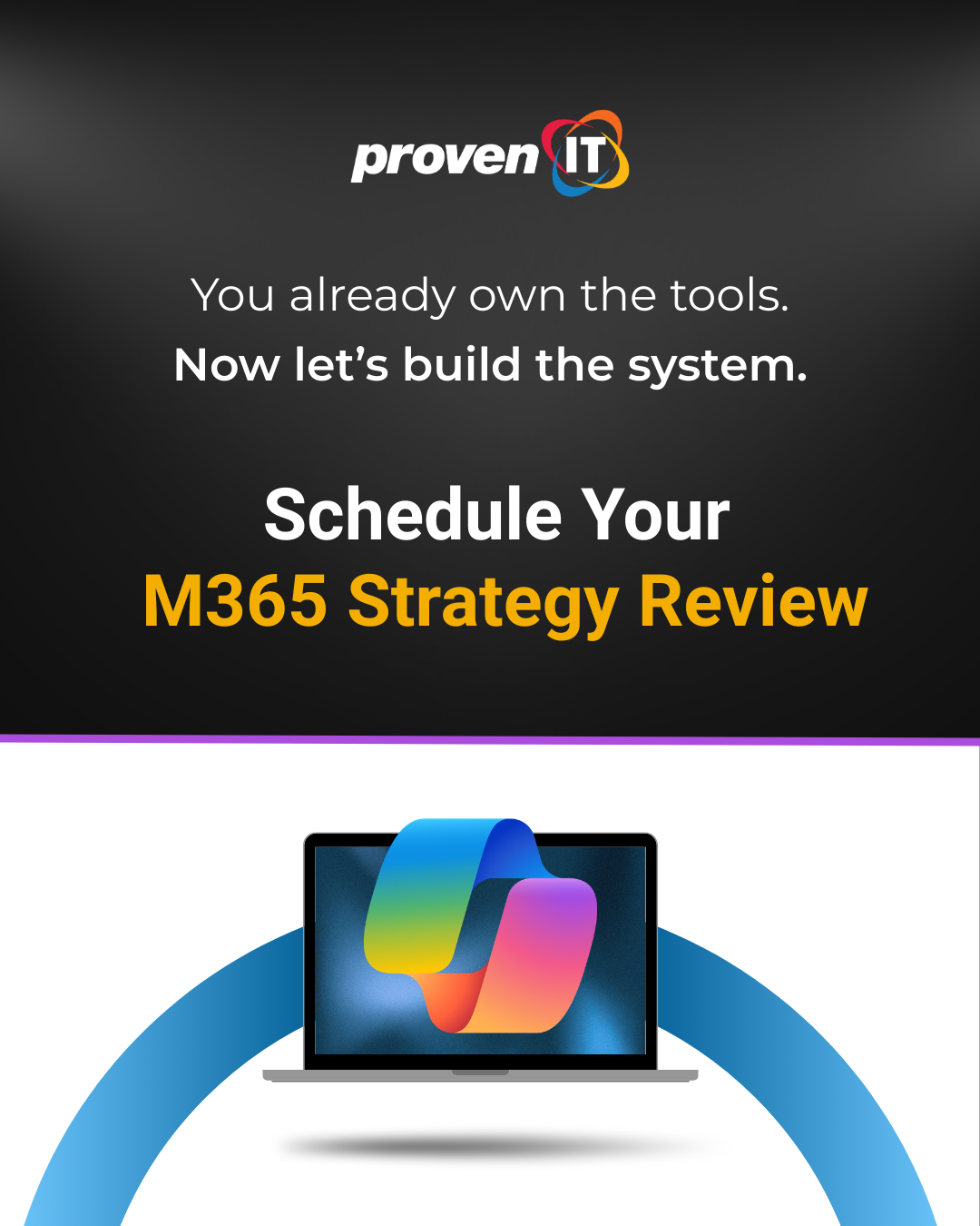 Slide 5 of a carousel about Microsoft 365 and business growth