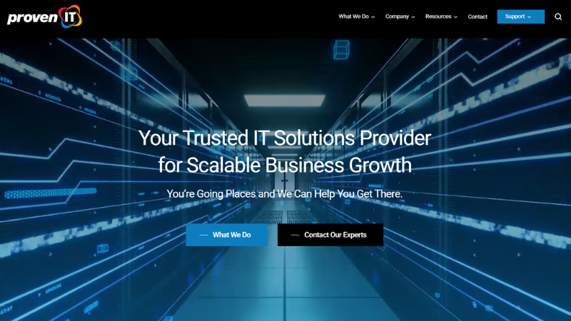 The Proven IT Homepage